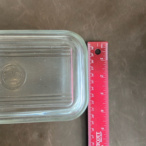 Made in France Duralex Glass Butter dish - Picture 6 of 6